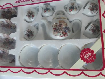 Preview: Hermann Bamberg Teddy Porzelan Service 950233